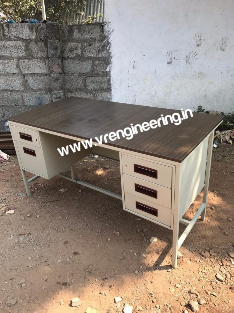 Office Desk Table with lockers in Hyderabad